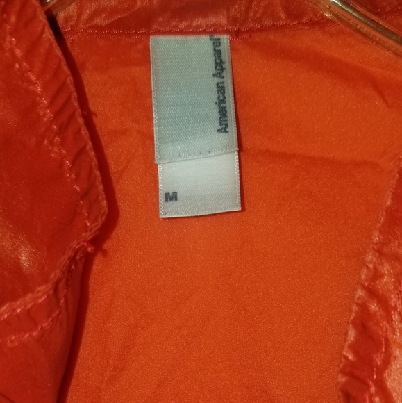 American Apperal Red light windbreaker - Picture 3 of 4
